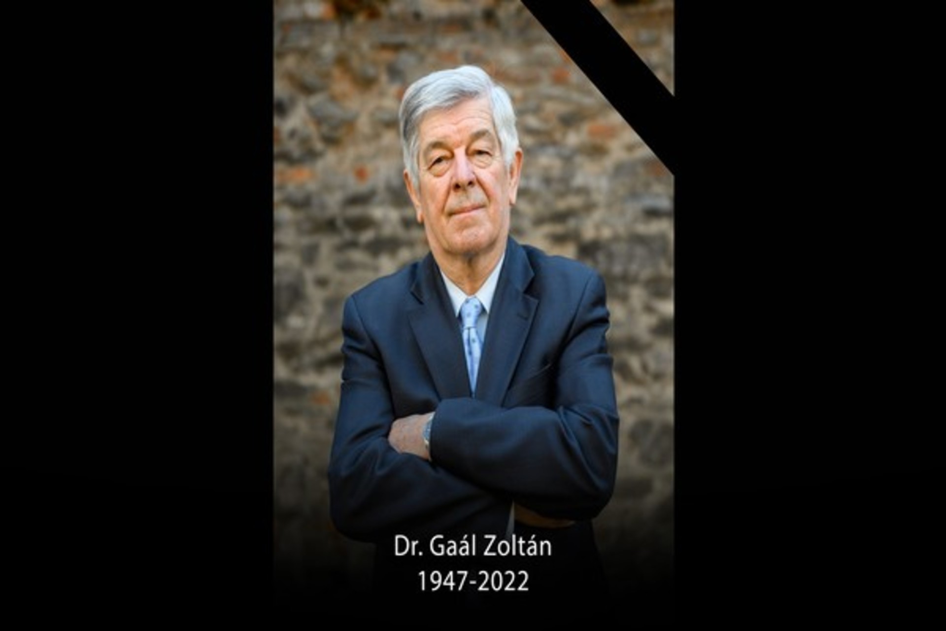 Búcsú dr. Gaál Zoltántól