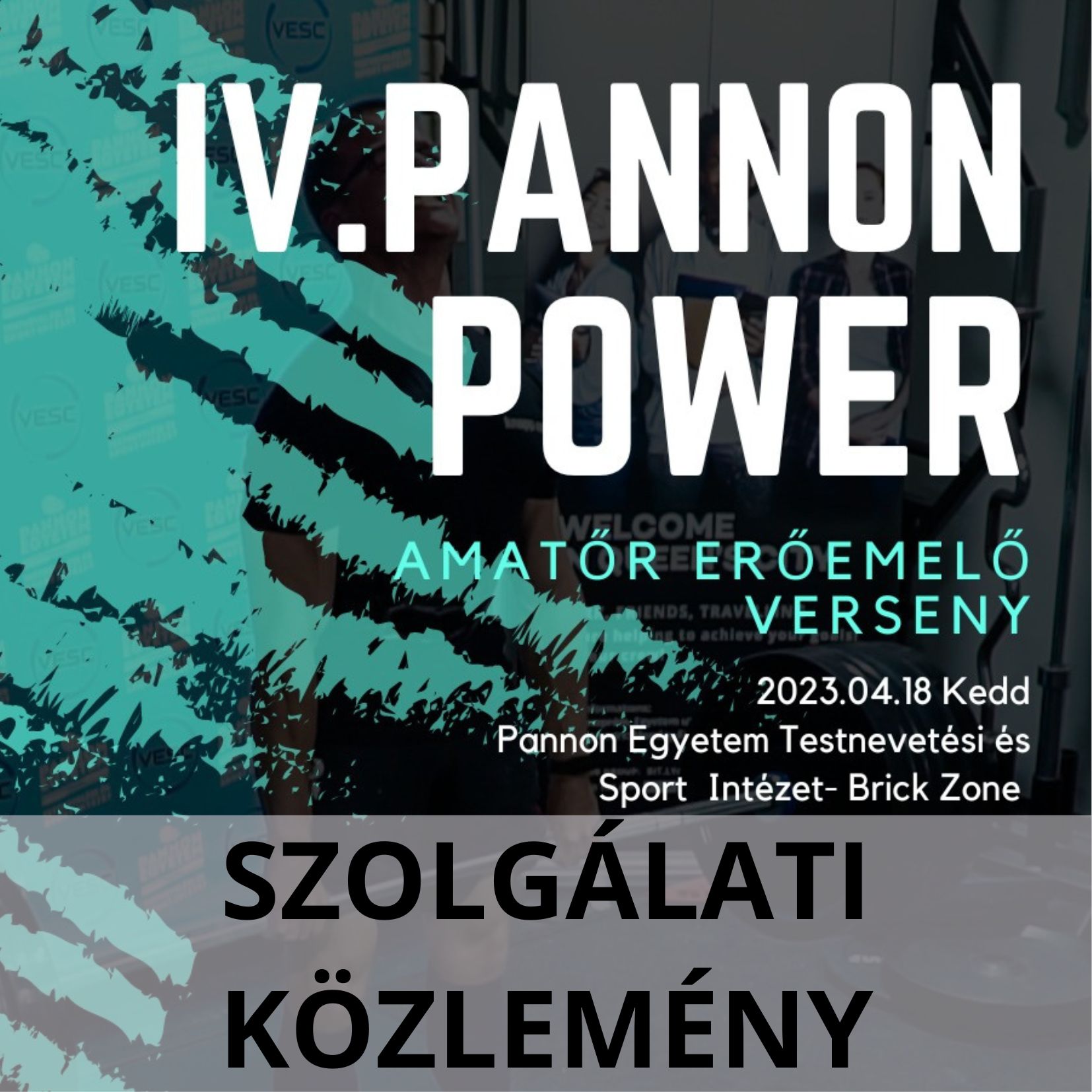 Service announcement