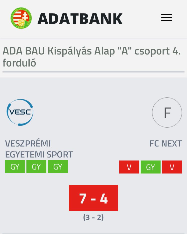 Újabb VESC kispályás labdarúgó siker