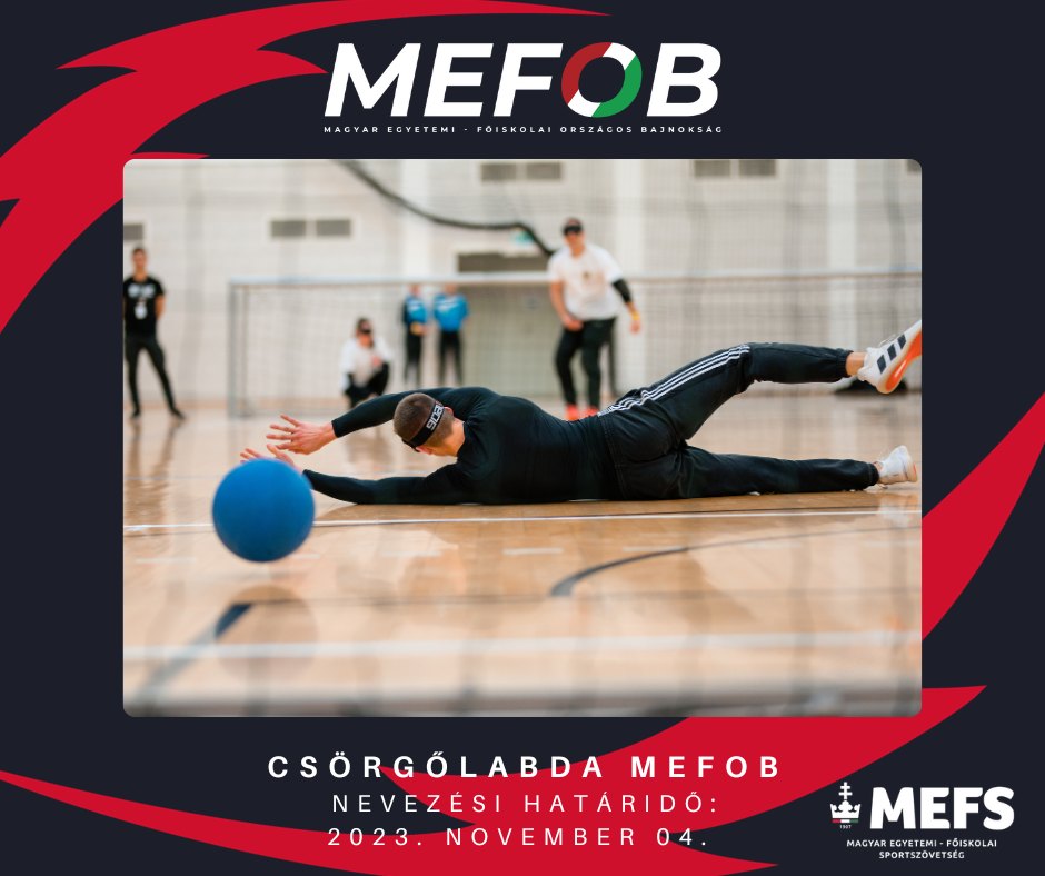 Csörgőlabda MEFOB 2023