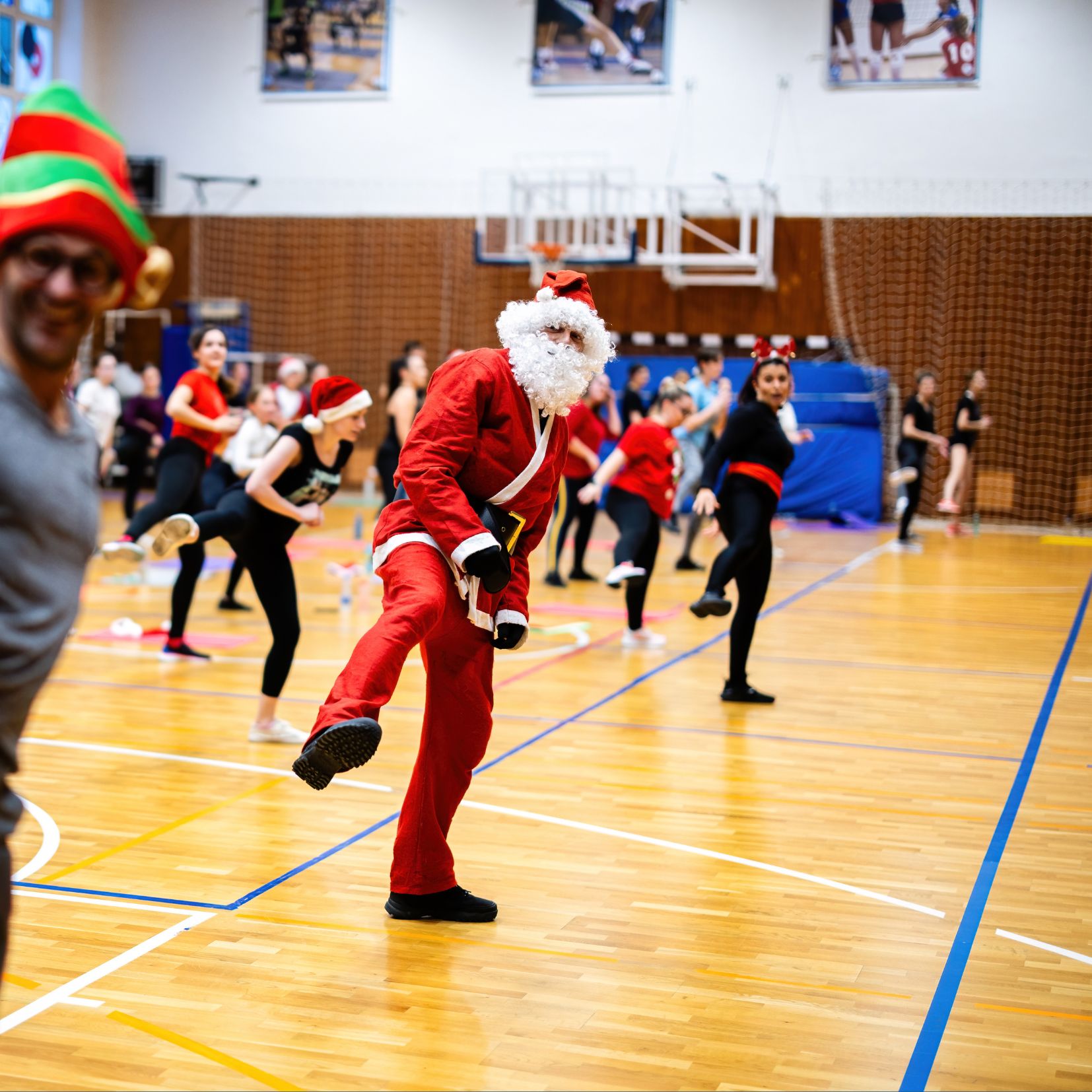 Fergeteges Mikulásváró aerobic