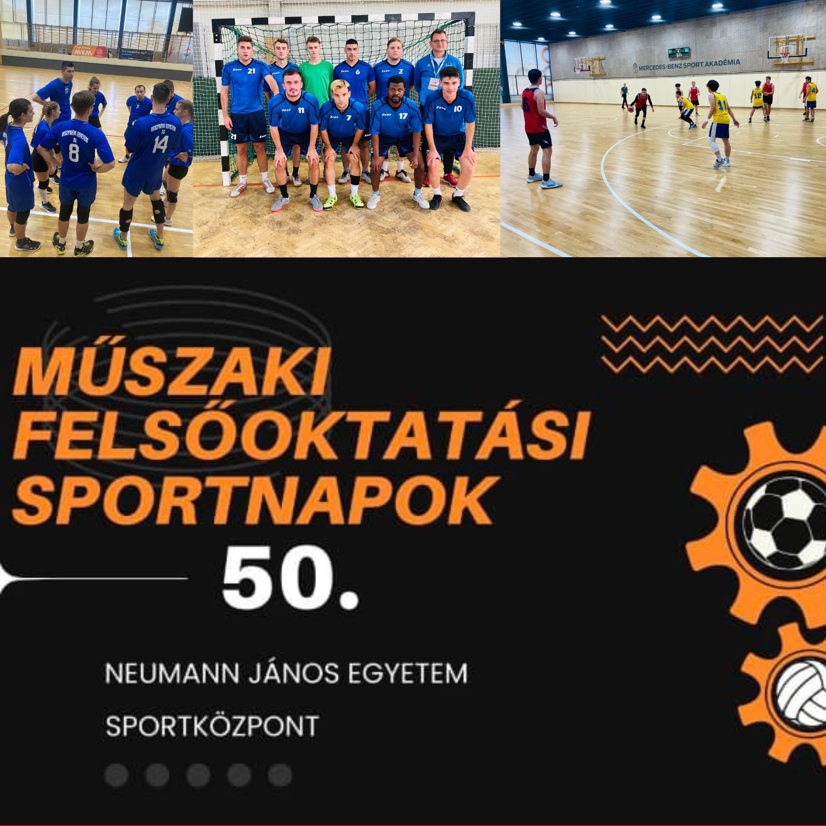 50. Műszaki Felsőoktatási Sportnapok sikerek