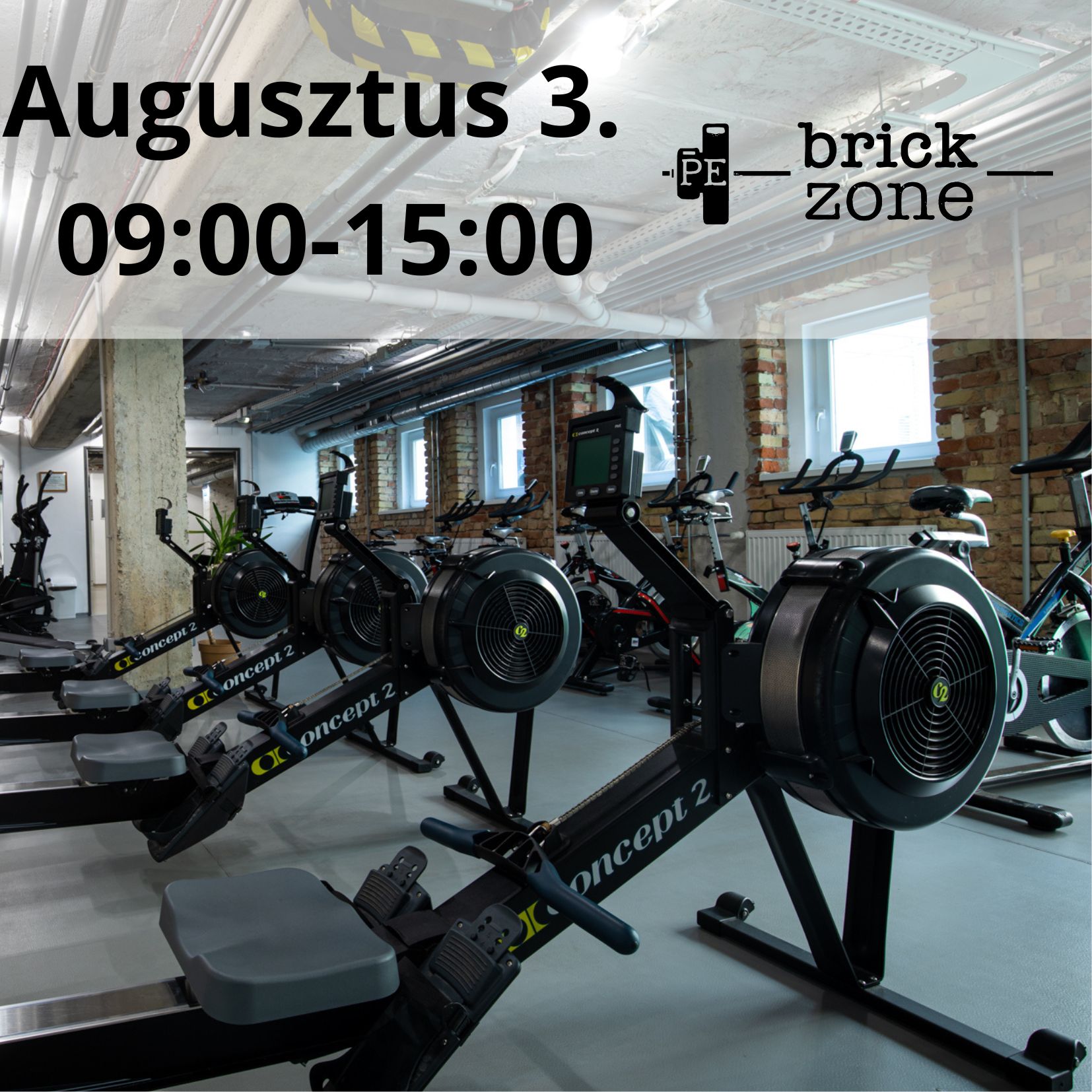 BrickZone augusztus 3. nyitvatartás változás