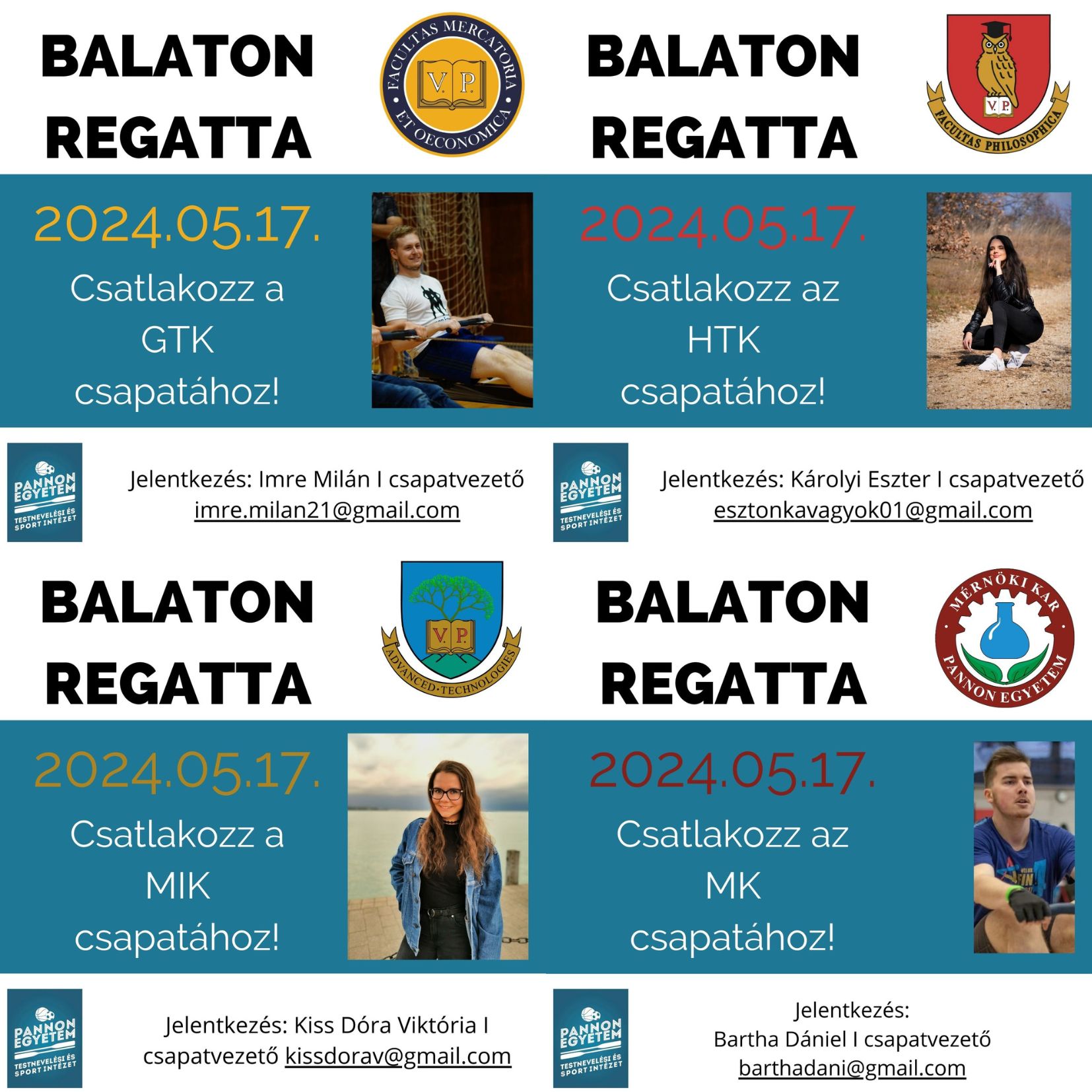 Balaton Regatta 2024 csapat felhívás