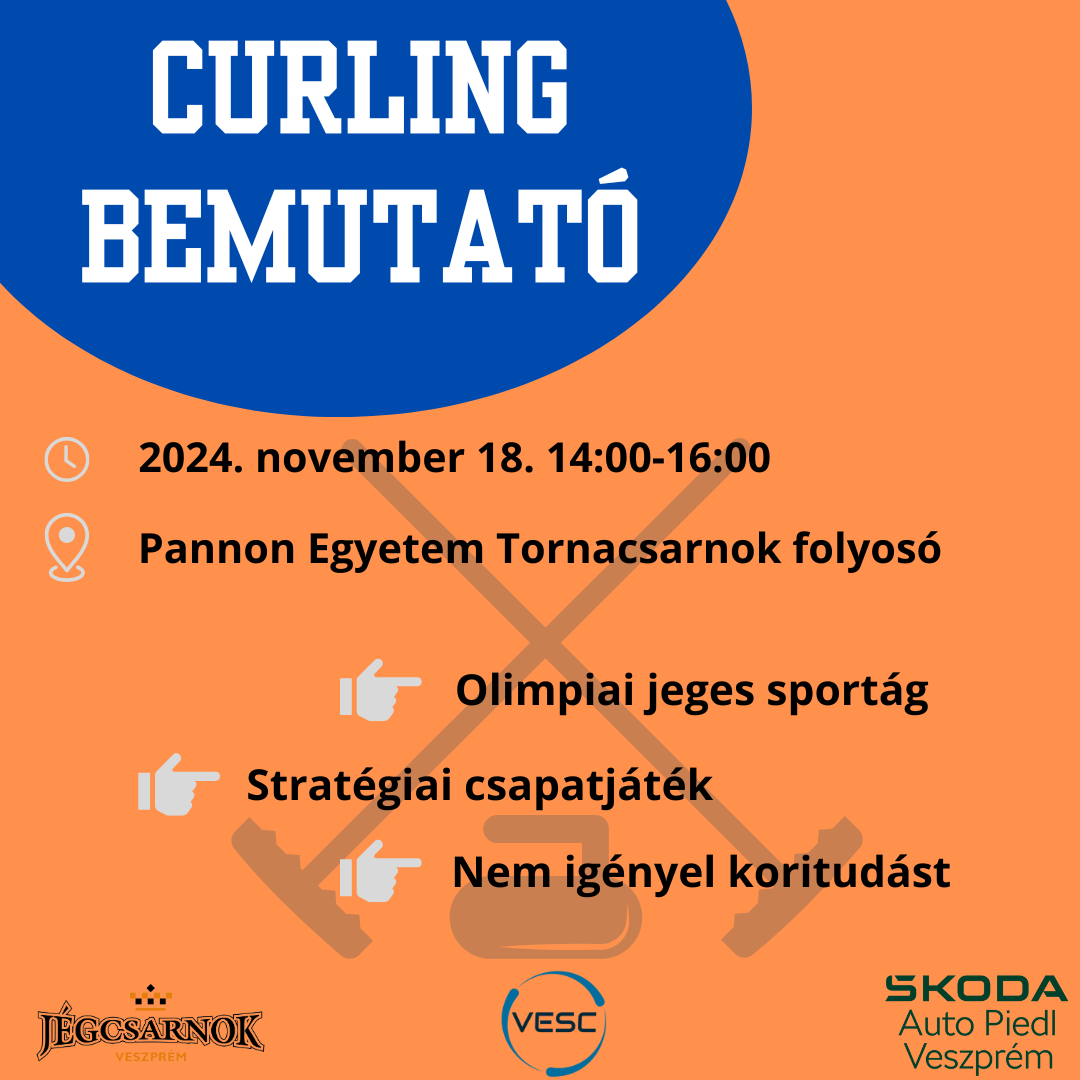Curling bemutató