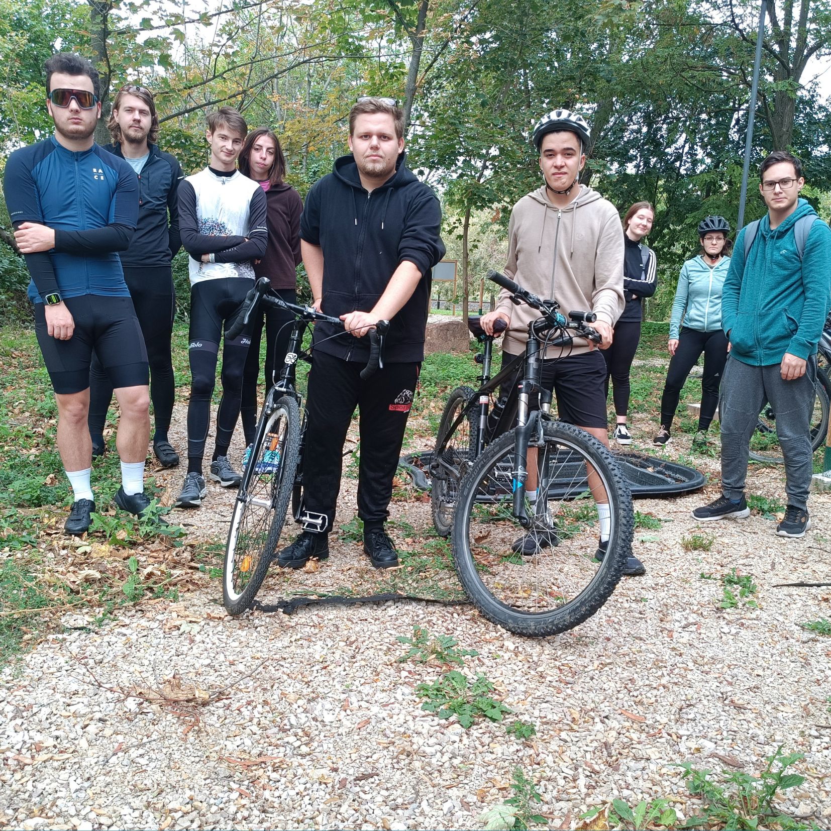 "Autumn Lake Velence Tour" by bike / 25 October