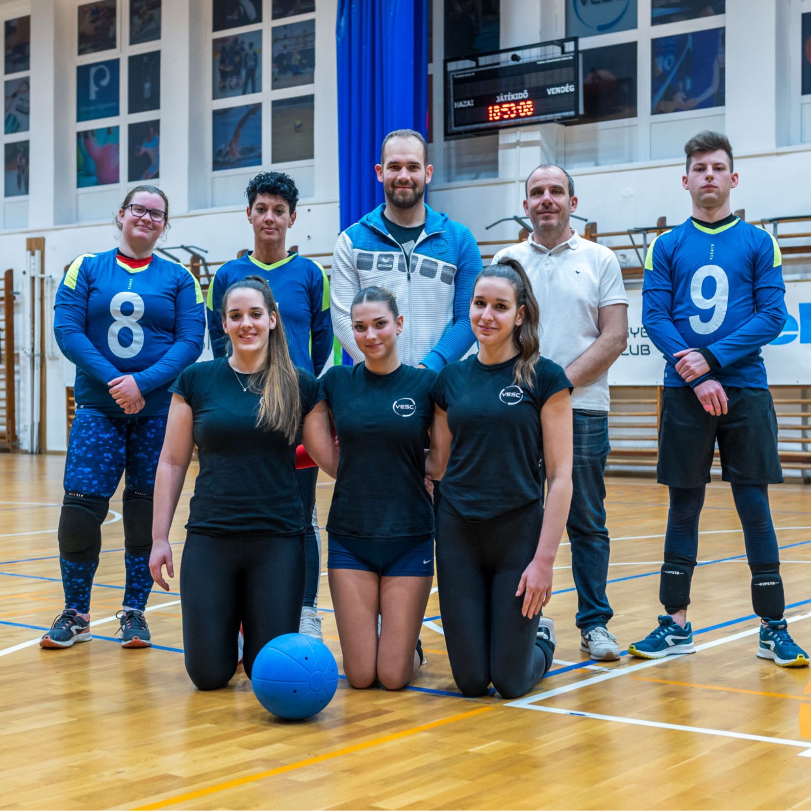 Csörgőlabda bemutató a Magyar Parasport Napján