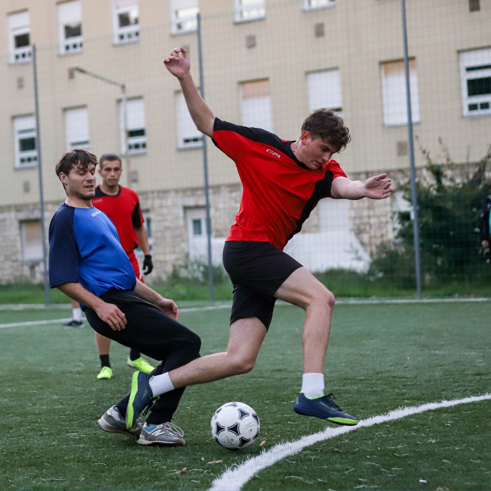 The UP football tournament has started