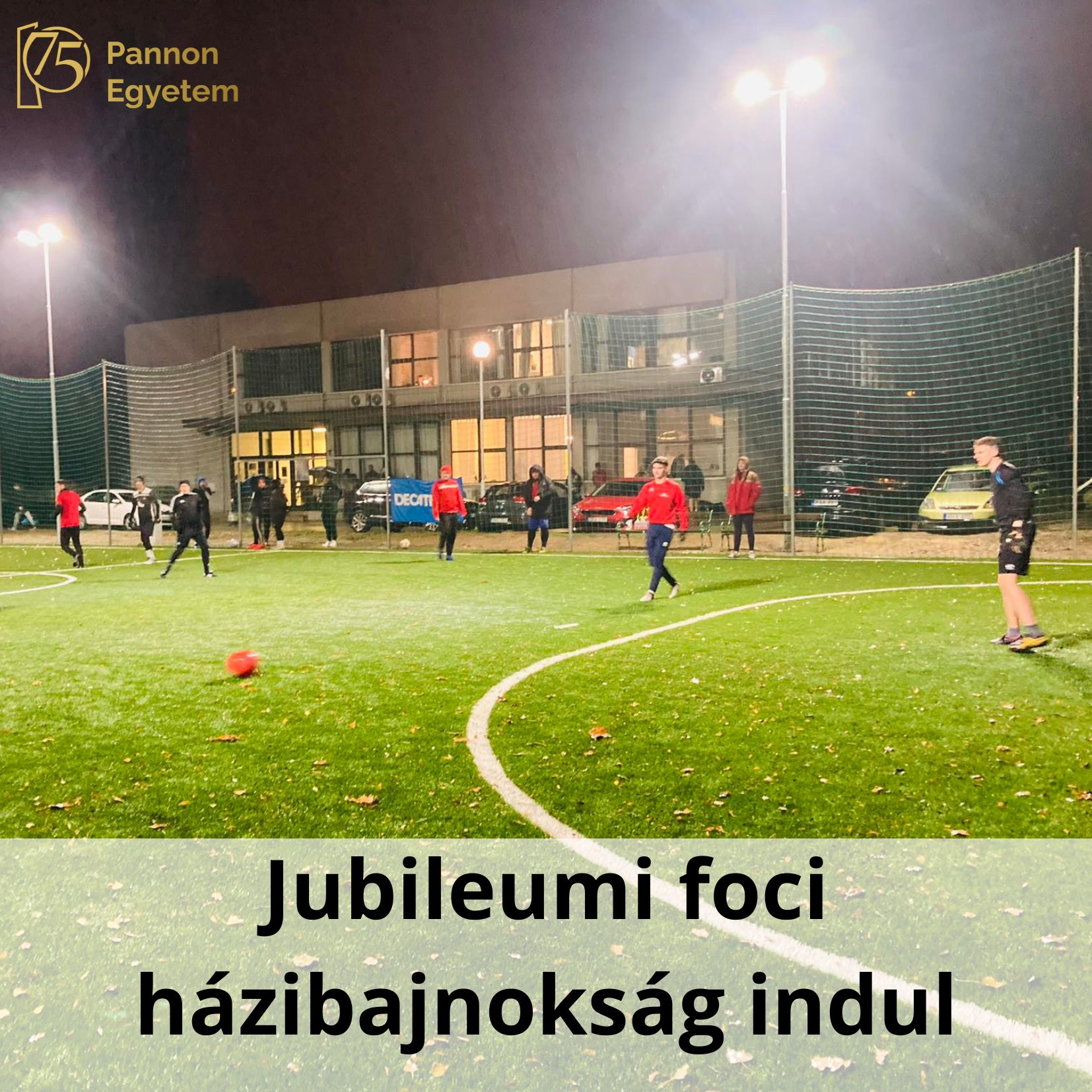 Jubileumi foci házibajnokság indul