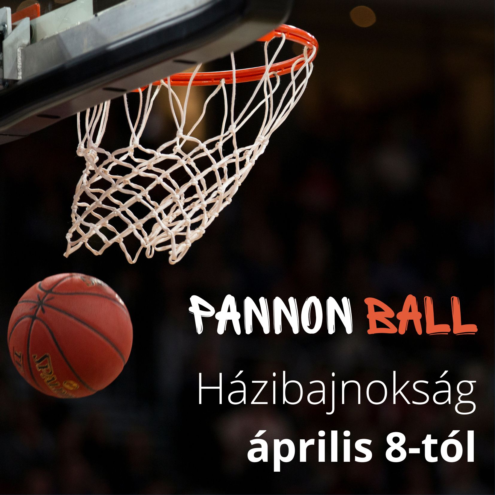 Pannon Ball Kosárlabda Házibajnokság versenykiírás