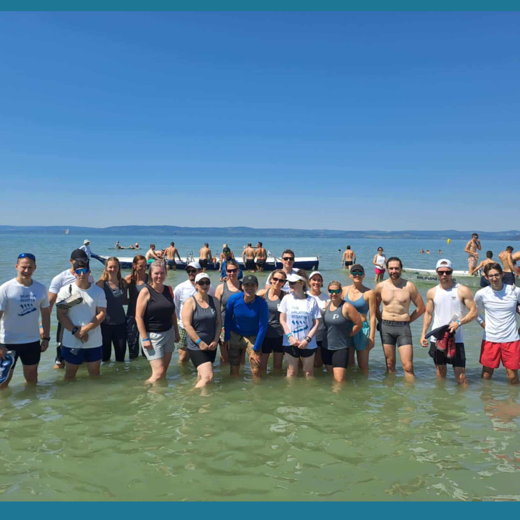 Aranyeső a Fister Földvár Beach Marina Evezős OB-n