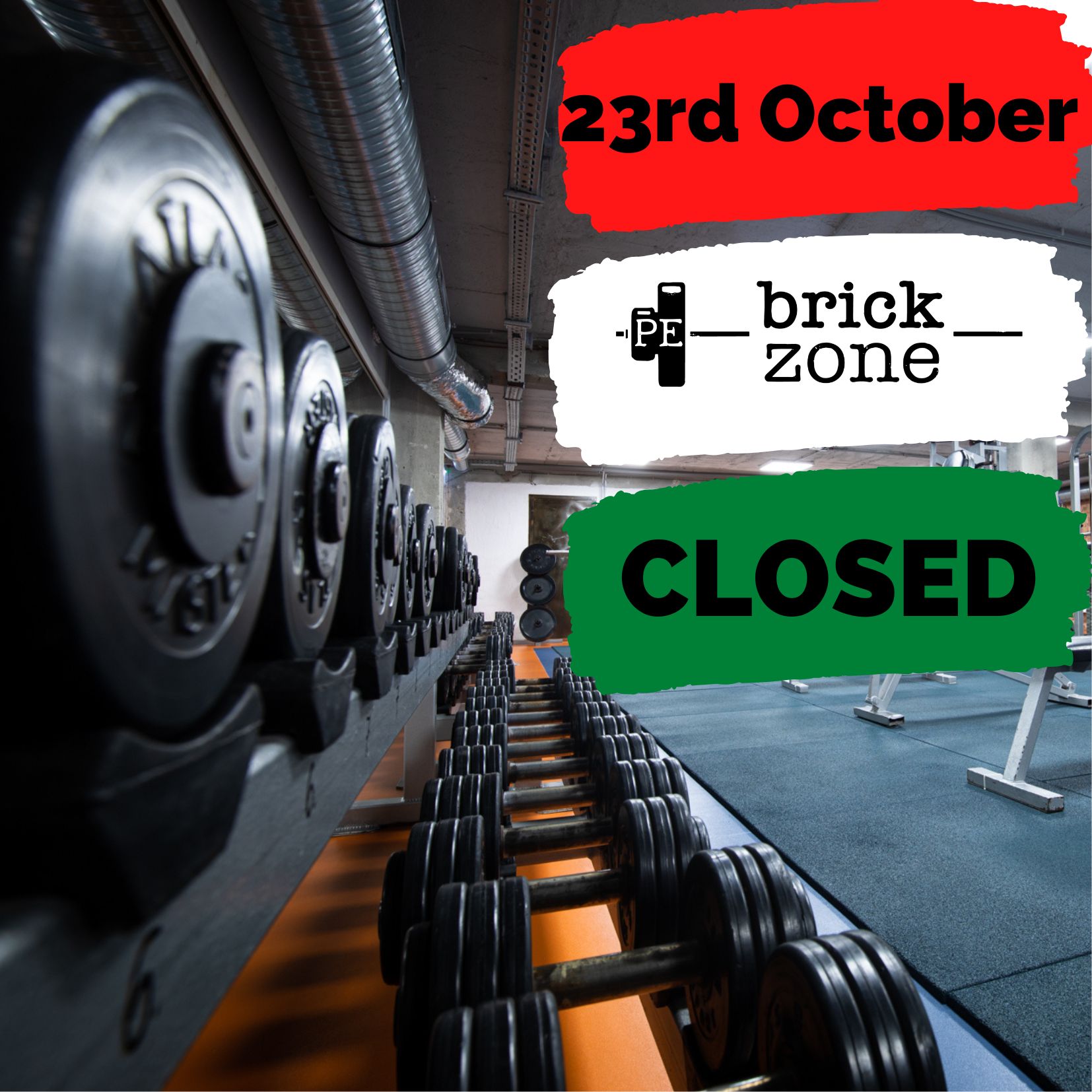 October 23rd closed