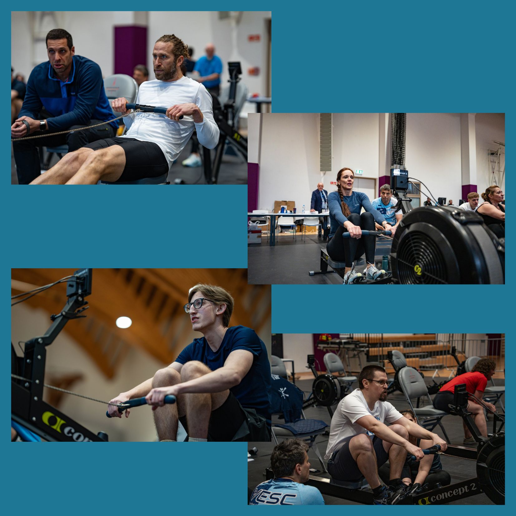 2026. evező ergométeres OB eredmények