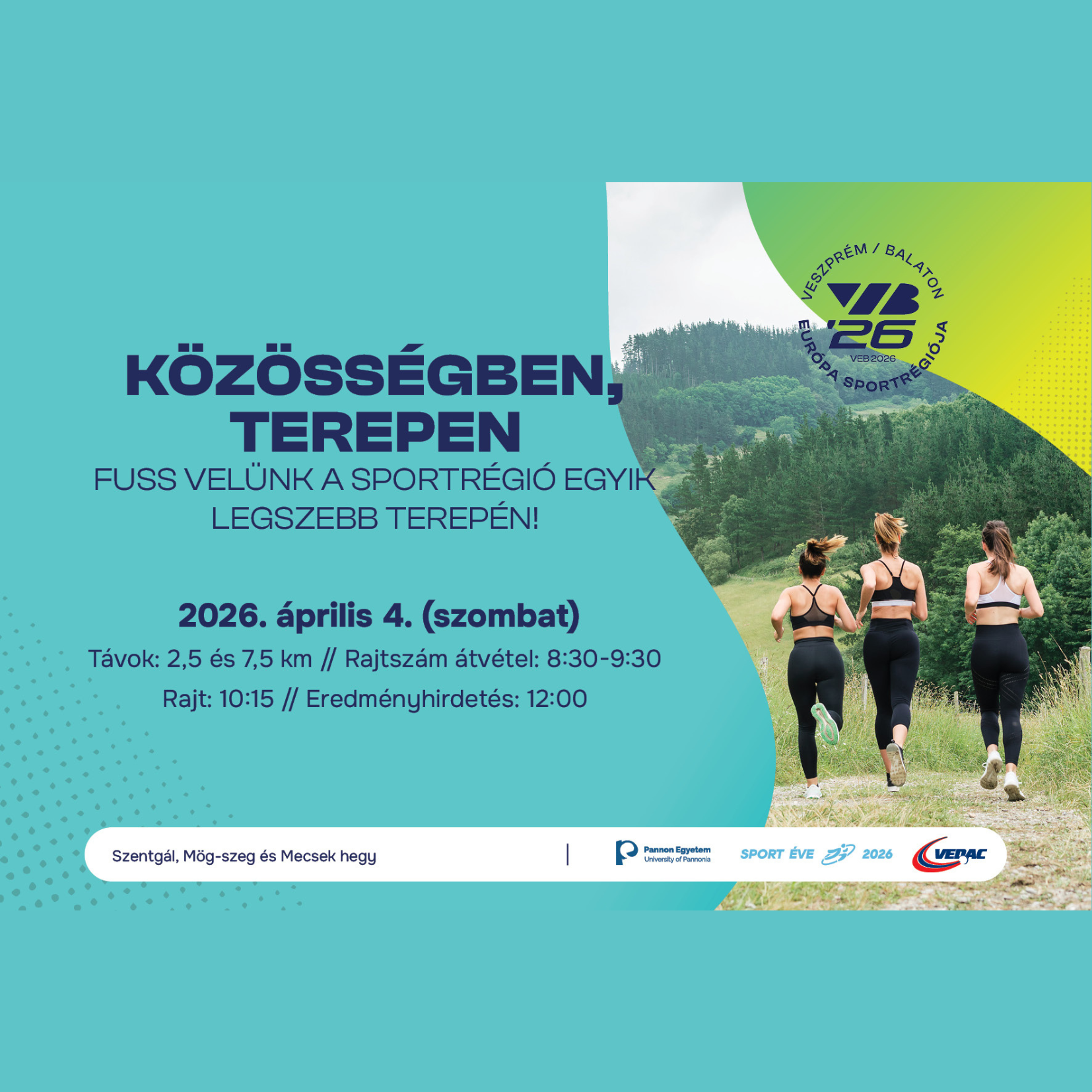 Közösségben, terepen! - terepfutó esemény