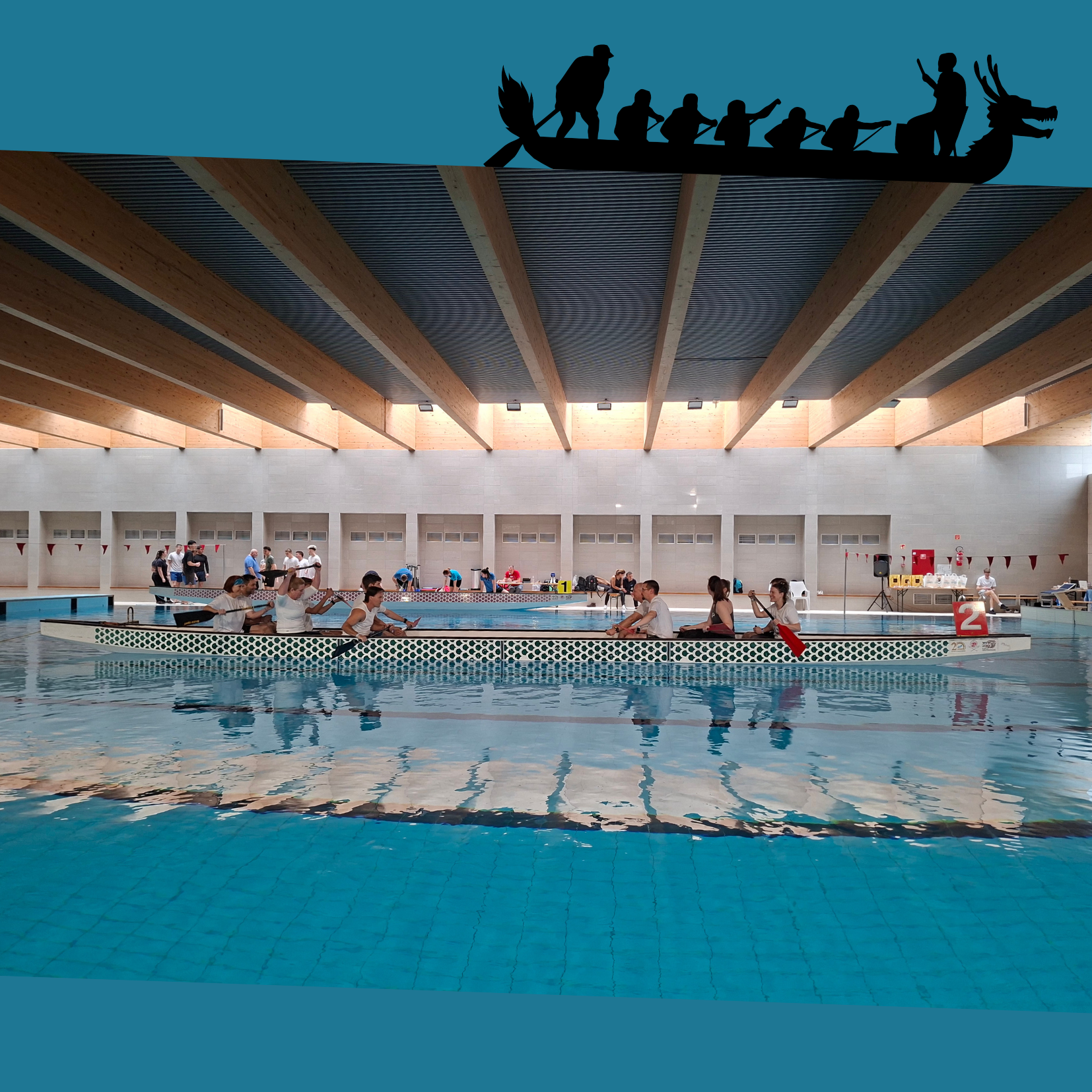 Medencés Sárkányhajó verseny - Balatonfüred