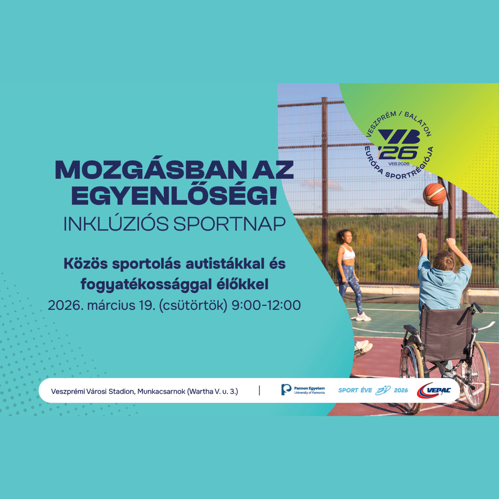 Mozgásban az egyenlőség – Inkluzív Sportnap
