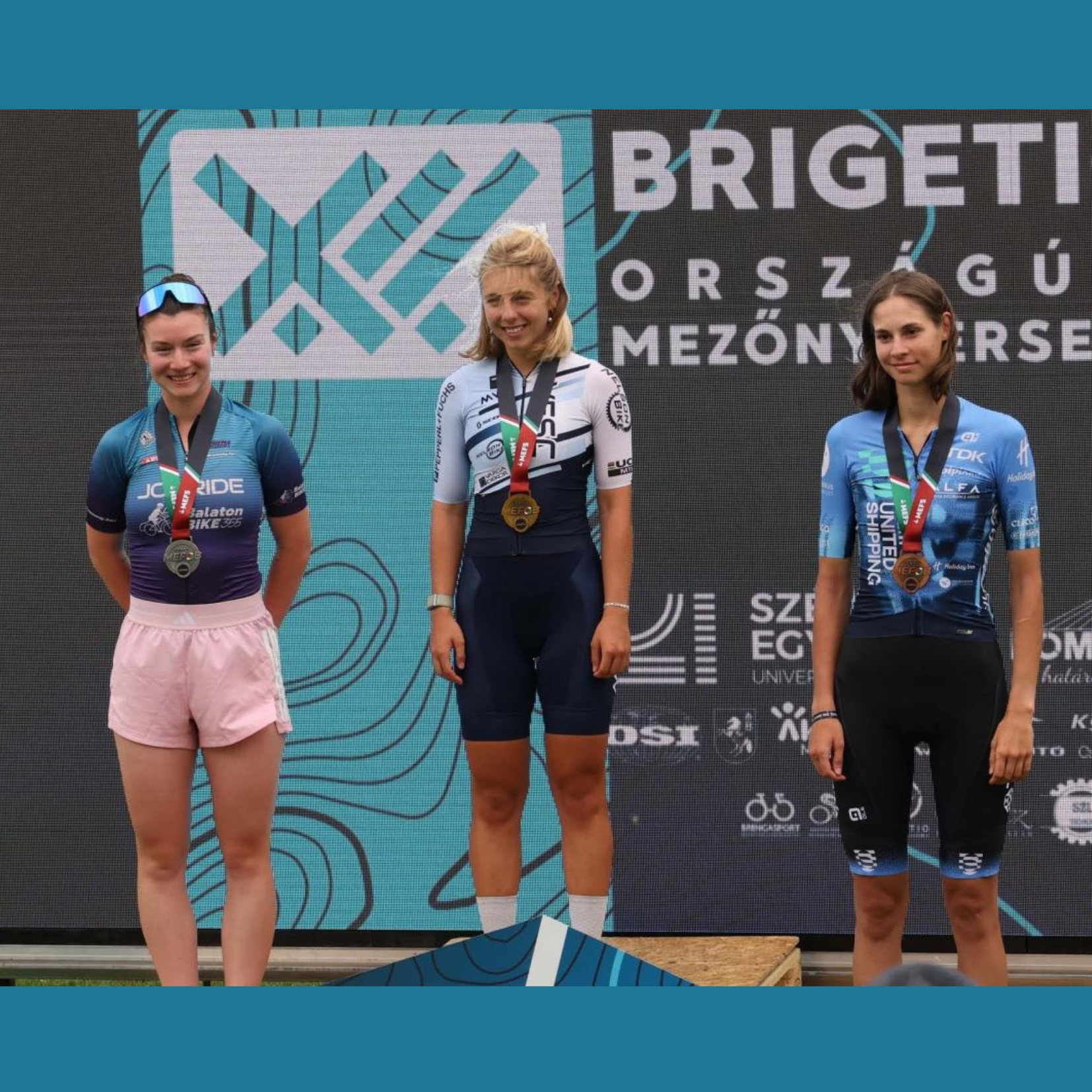 Pannonos győzelem a Brigetio Országúti Mezőnyverseny elit női kategóriájában és bajnoki cím a 2026-os országúti MEFOB-on🏆